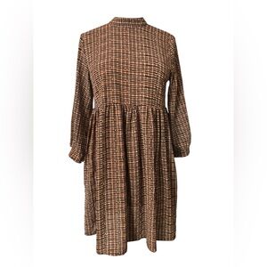 Molly Dress Size L Mock Neck Long Sleeve Fall